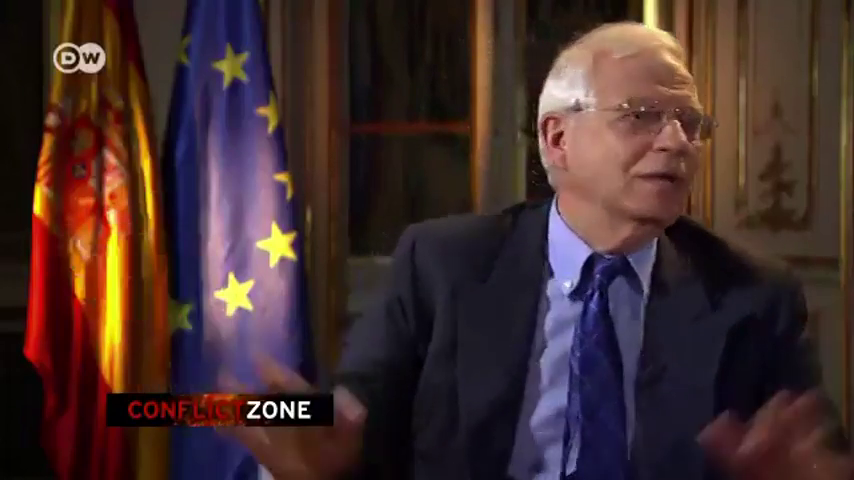 Borrell se levanta de una entrevista con la televisión alemana por las preguntas sobre Cataluña: "¡Parad la grabación!" Borrell se levanta de una entrevista con la televisión alemana por las preguntas sobre Cataluña: "¡Parad la grabación!"