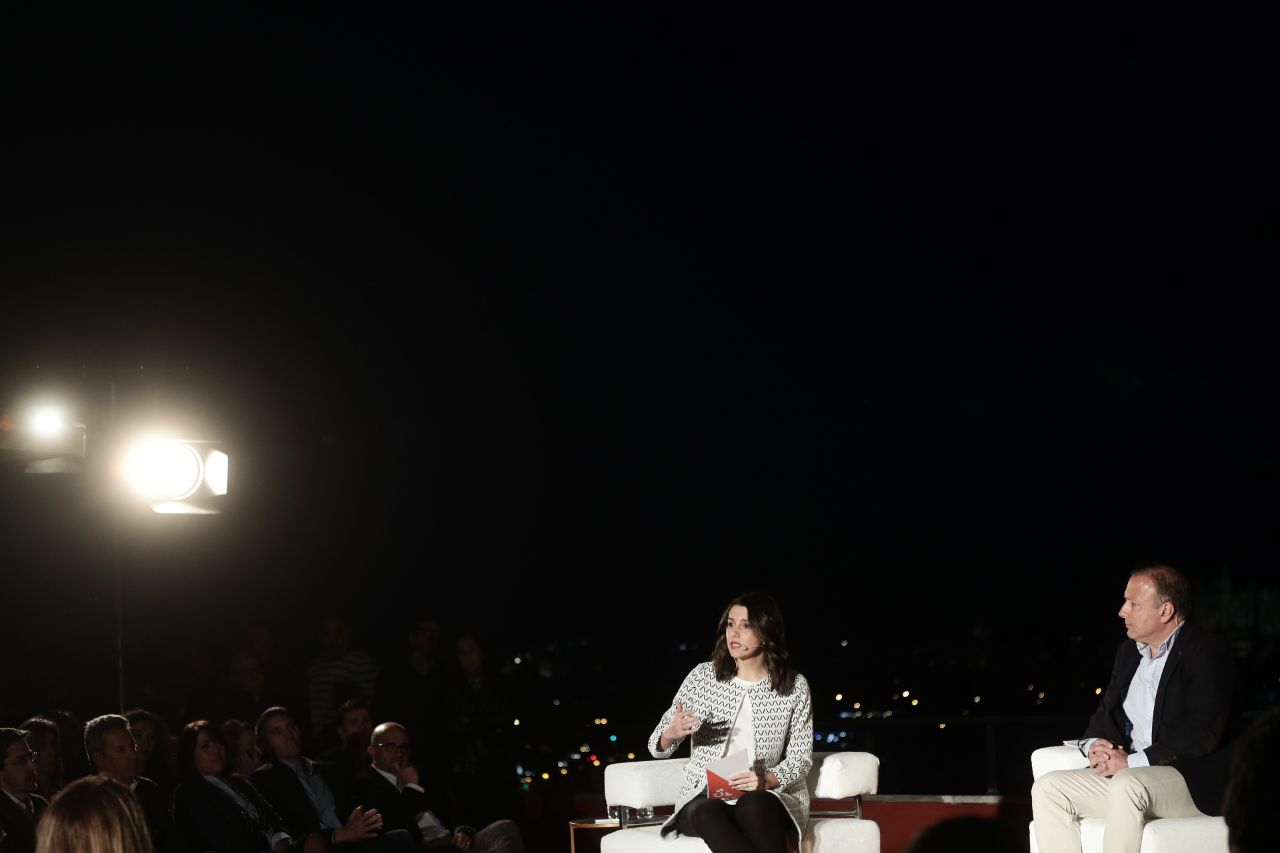 Arrimadas dice que Ciudadanos será la "voz fuerte" para los baleares Arrimadas dice que Ciudadanos será la "voz fuerte" para los baleares