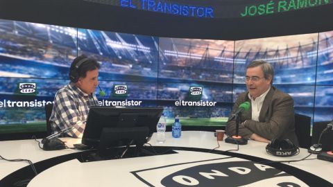 De la Morena con Miguel Cardenal. 