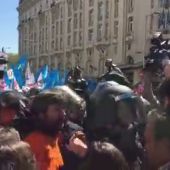 Vídeo del enfrentamiento entre Rafa Mayoral y un Policía