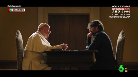 Jordi &Eacute;vole, sobre su entrevista con el papa en Salvados: "Me van a silbar los o&iacute;dos por lo que dir&aacute;n medios pertenecientes a la Iglesia"