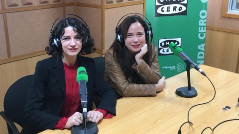 La Magistrada del Tribunal Superior de Justicia de Canarias y Presidenta de la Asociaci&oacute;n de Mujeres Juezas Gloria Poyatos y la magistrada y fundadora de la Asociaci&oacute;n de Mujeres Juezas Carla Vallejo.