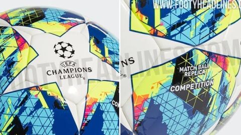 Nuevo bal&oacute;n para la Champions 2019-2020