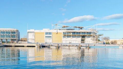 Antigua base de Alinghi