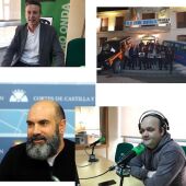 Juan Pablo Izquierdo, Eduardo Ibáñez, Ricardo López y Steven Liébana, fueron algunos de nuestros invitados hoy en Palencia en la Onda
