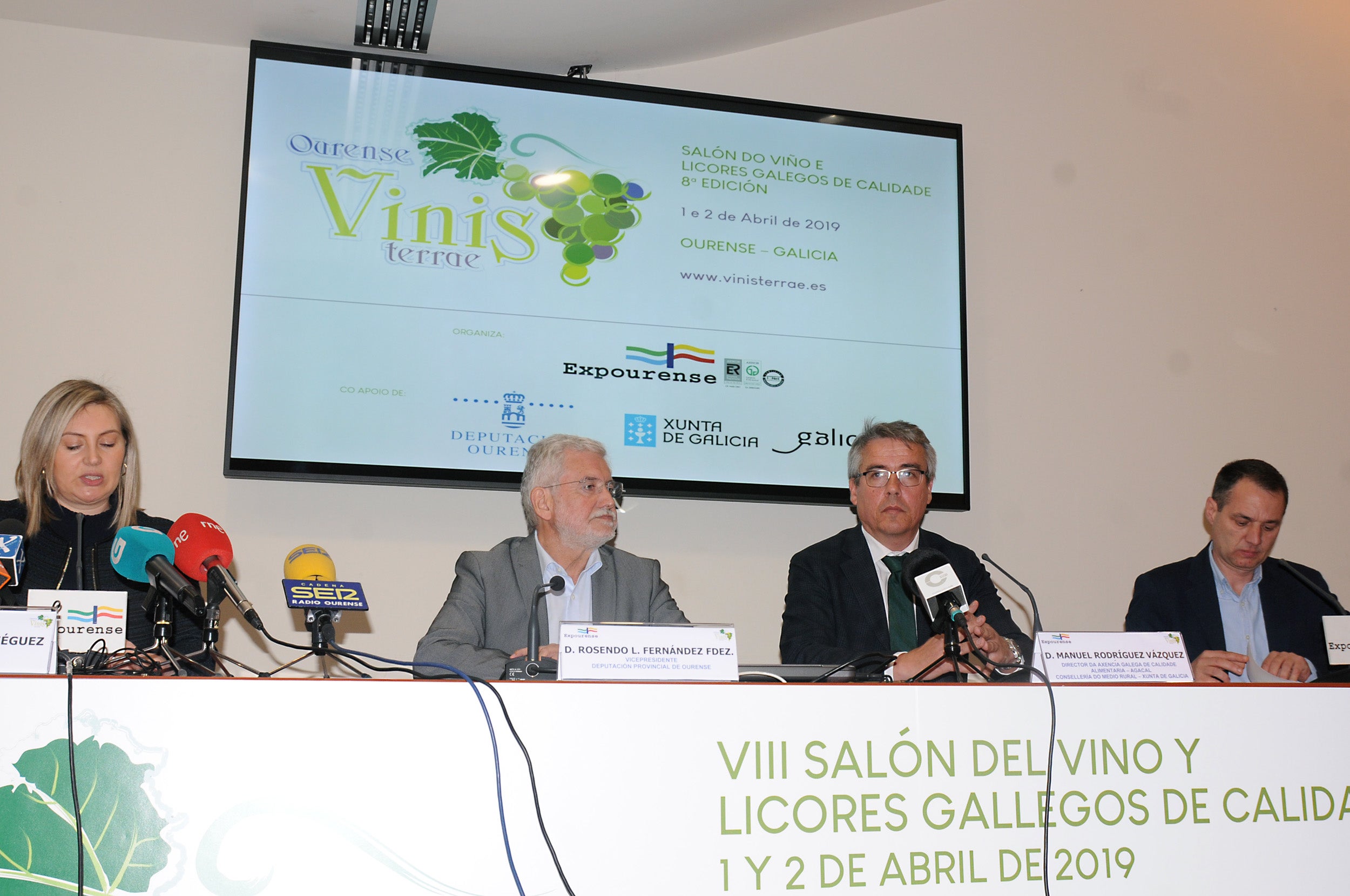 A Xunta promocionará os viños galegos en Expourense A Xunta promocionará os viños galegos en Expourense