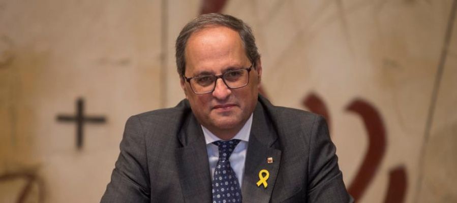 El presidente de la Generalitat, Quim Torra El presidente de la Generalitat, Quim Torra