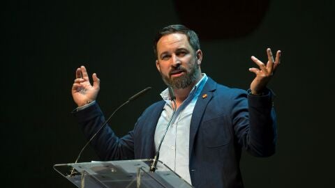 El presidente de Vox, Santiago Abascal