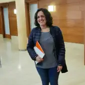 La concejala Eva Crisol en el Ayuntamiento de Elche La concejala Eva Crisol en el Ayuntamiento de Elche