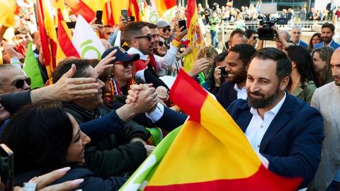 El l&iacute;der de Vox, Santiago Abascal