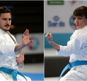 Damián Quintero y Sandra Sánchez, campeones de Europa Damián Quintero y Sandra Sánchez, campeones de Europa