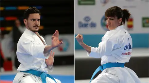 Damián Quintero y Sandra Sánchez, campeones de Europa Damián Quintero y Sandra Sánchez, campeones de Europa