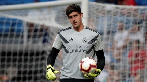 Courtois, jugador del Real Madrid