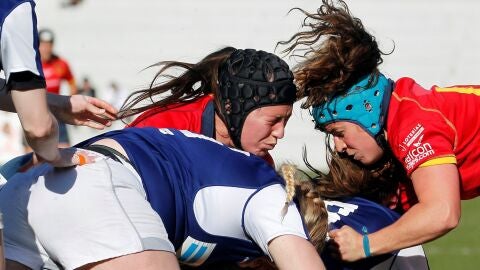 Momento de la final entre Espa&ntilde;a y Pa&iacute;ses Bajos