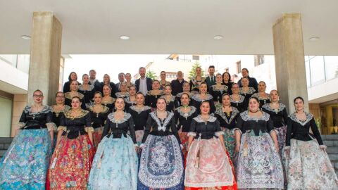 Candidatas mayores a Reina y Damas de Honor de las Fiestas de Elche 2019.