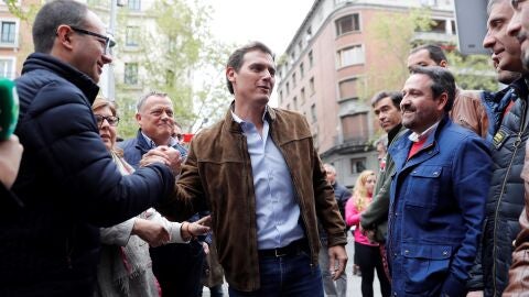 Albert Rivera en la marcha de la 'Espa&ntilde;a Vaciada'