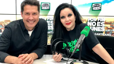 Jaime Cantizano y Alaska Jaime Cantizano y Alaska