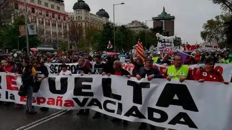 Manifestación de la España Vaciada en Madrid Manifestación de la España Vaciada en Madrid