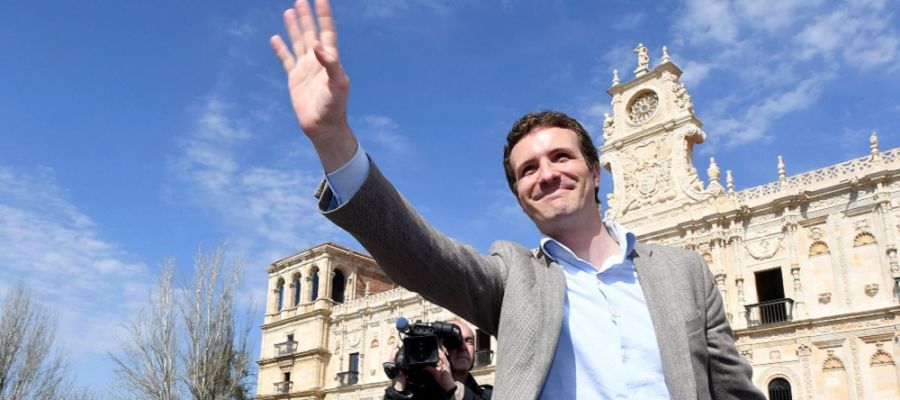 El presidente del PP, Pablo Casado El presidente del PP, Pablo Casado