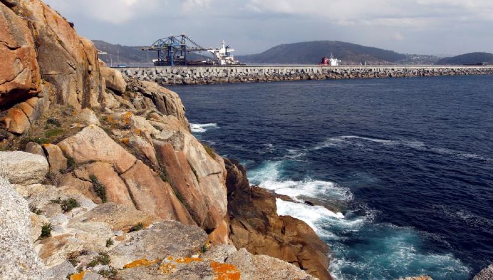 Vista de la zona de la costa de Ferrol 