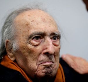 El escritor Rafael Sánchez Ferlosio durante un homenaje en diciembre de 2017 El escritor Rafael Sánchez Ferlosio durante un homenaje en diciembre de 2017