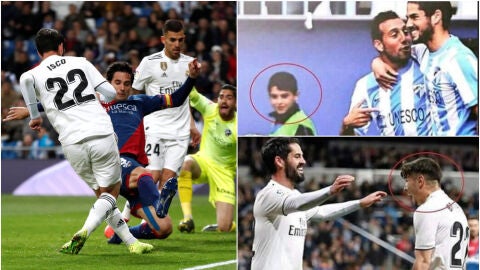 Isco, a Brahim: "Me haces viejo, mam&oacute;n"