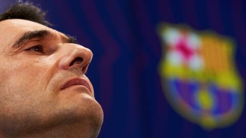 Ernesto Valverde atiende a los medios