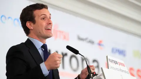 El presidente del Partido Popular, Pablo Casado El presidente del Partido Popular, Pablo Casado