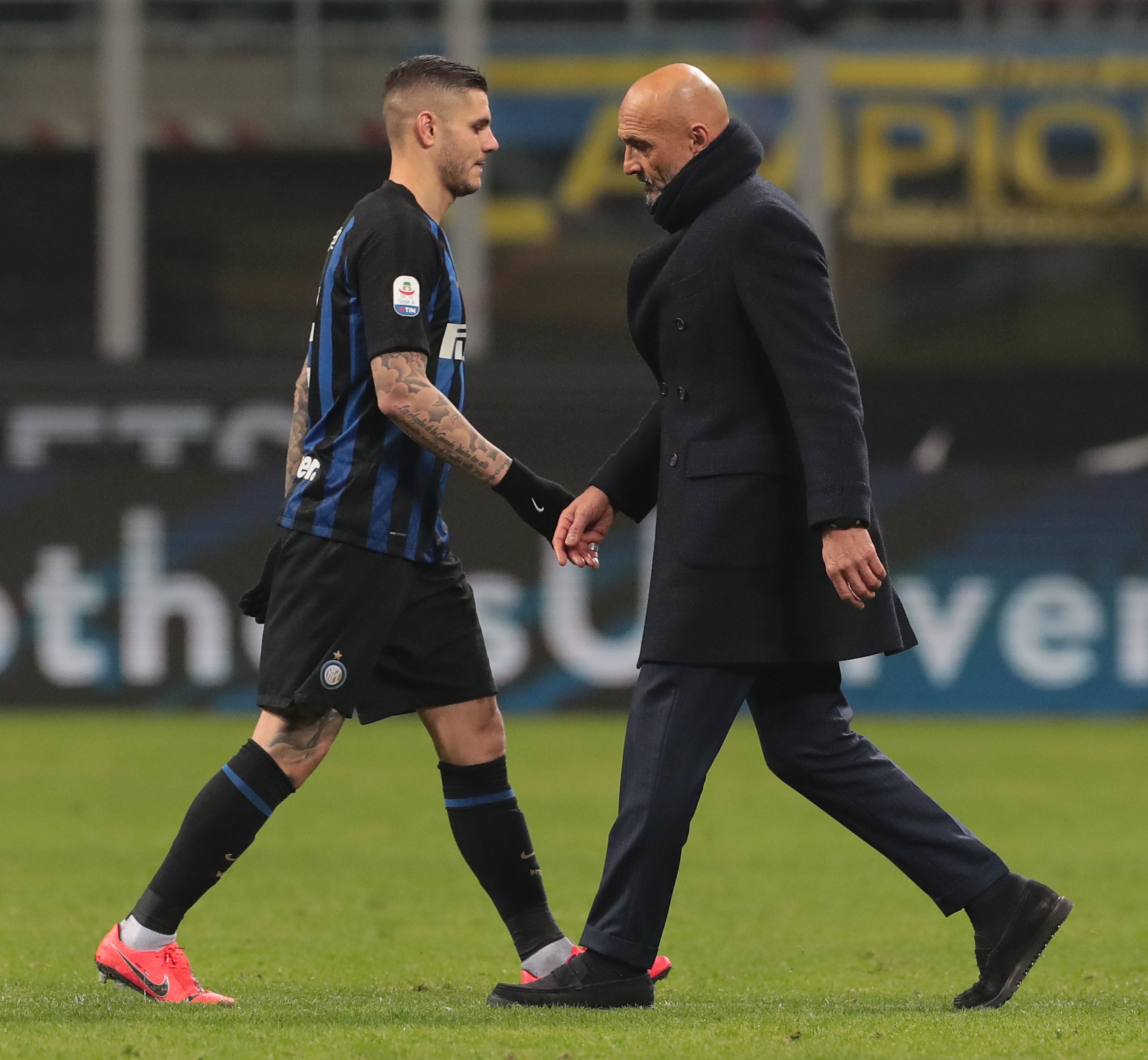 Spalletti carga contra Icardi: "Por su comportamiento, es correcto que esté fuera" Spalletti carga contra Icardi: "Por su comportamiento, es correcto que esté fuera"