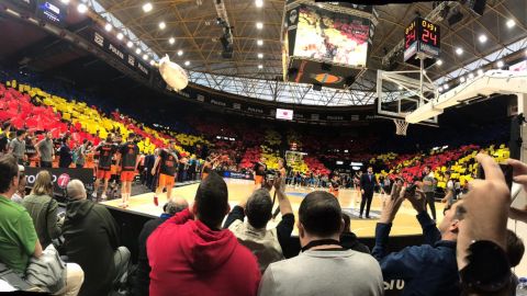 Valencia Basket frente Alba Berl&iacute;n en la Fonteta