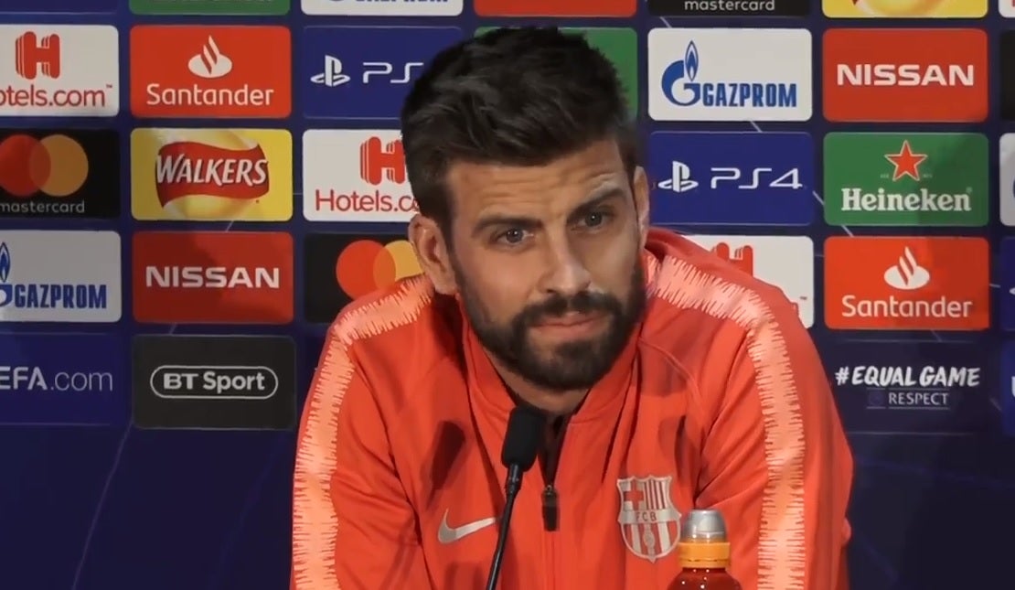 Piqué: "Presión habría si nunca hubiéramos ganado la Champions o fuera la única opción que nos quedara" Piqué: "Presión habría si nunca hubiéramos ganado la Champions o fuera la única opción que nos quedara"