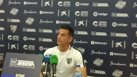 Luis Hern&aacute;ndez, jugador del M&aacute;laga CF