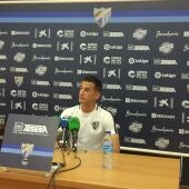 Luis Hernández, jugador del Málaga CF