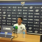 Luis Hernández, jugador del Málaga CF Luis Hernández, jugador del Málaga CF