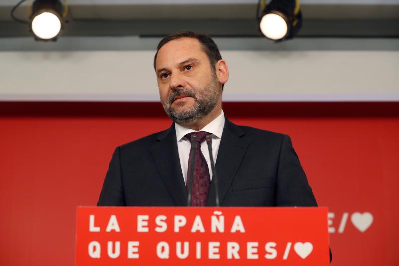 Ábalos considera el pacto con Podemos una "experiencia a repetir" tras el 28A Ábalos considera el pacto con Podemos una "experiencia a repetir" tras el 28A