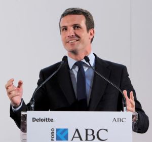El líder del PP, Pablo Casado El líder del PP, Pablo Casado