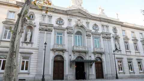 Fachada del Tribunal Supremo
