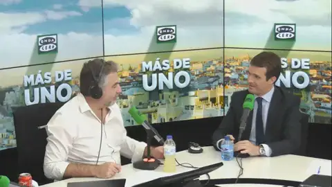 Pablo Casado: "Lo que Vox y Ciudadanos han traído al sistema español es garantizar que Sánchez siga en el Gobierno" Pablo Casado: "Lo que Vox y Ciudadanos han traído al sistema español es garantizar que Sánchez siga en el Gobierno"