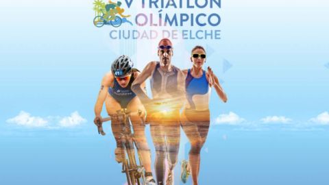 Cartel del V Triatlón Olímpico Ciudad de Elche. Cartel del V Triatlón Olímpico Ciudad de Elche.