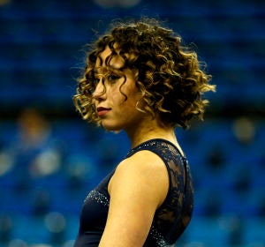 La gimnasta Katelyn Ohasi La gimnasta Katelyn Ohasi