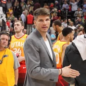 Kyle Korver, jugador de los Utah Jazz Kyle Korver, jugador de los Utah Jazz
