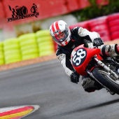 Francisco Javier Ruiz Amoza, durante una carrera
