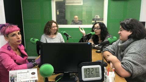 Tertulia en Femenino Ourense en la onda