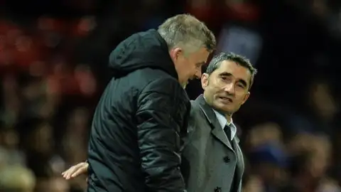 El entrenador del FC Barcelona, Ernesto Valverde. El entrenador del FC Barcelona, Ernesto Valverde.