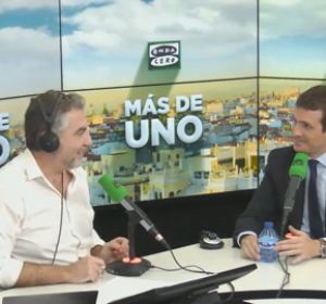 VÍDEO completo de la entrevista a Pablo Casado en Más de uno VÍDEO completo de la entrevista a Pablo Casado en Más de uno