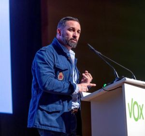 El presidente de Vox, Santiago Abascal El presidente de Vox, Santiago Abascal