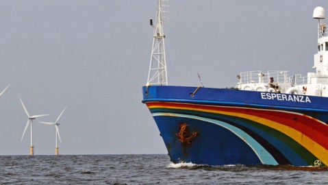 Barco 'Esperanza' de Greenpeace