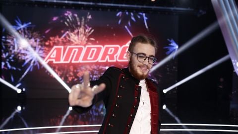 Andr&eacute;s Mart&iacute;n, ganador de 'La Voz'