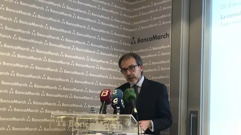 El consejero delegado de Banca March, José Luis Acea Banca March en Mallorca