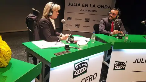 José Benlloch, alcalde de Vila-real, en Julia en la onda José Benlloch, alcalde de Vila-real, en Julia en la onda